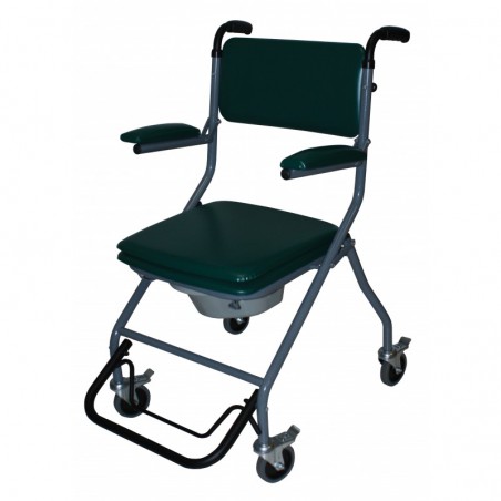 Folding commode chair with wheels GR 192 HMS-VILGO