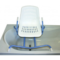 Bath seat with translation system