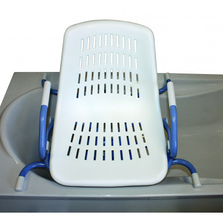 Bath seat with translation system